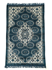 Prayer Mat 614GSM Anti-Slip Velvet Top Islamic Prayer Mat New Design Thick Padded Sajadah Prayer Rug for Men Women Eid Gift Ramadan ( 140cm X 70cm)