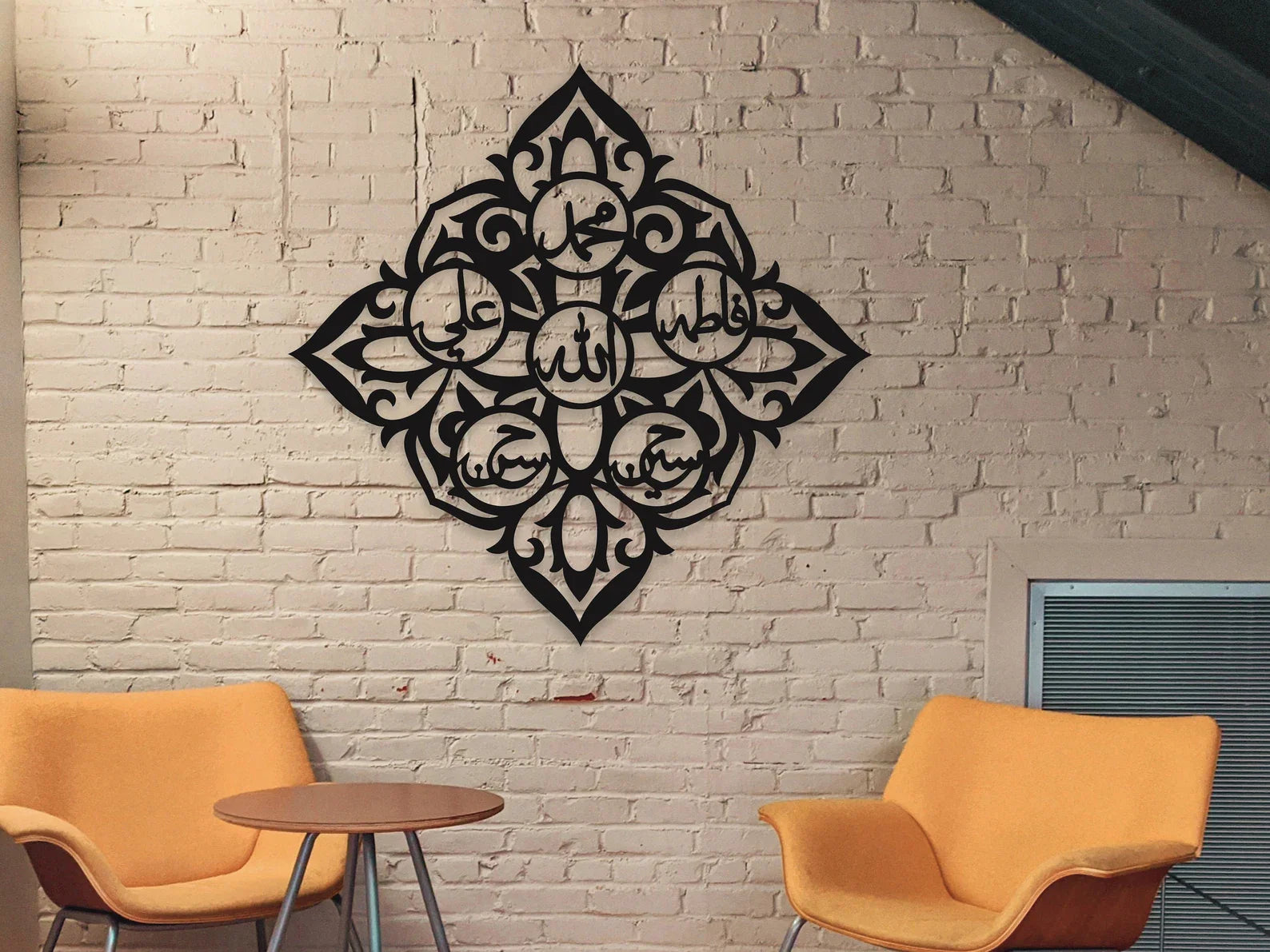 Panjtan Pak Name - اہل البیت - Moharram Wall Decal