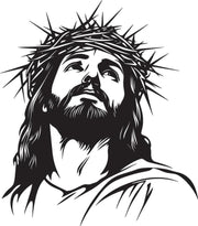 Jesus Chirst - Christmas & Baptism - For Church or Home Decal