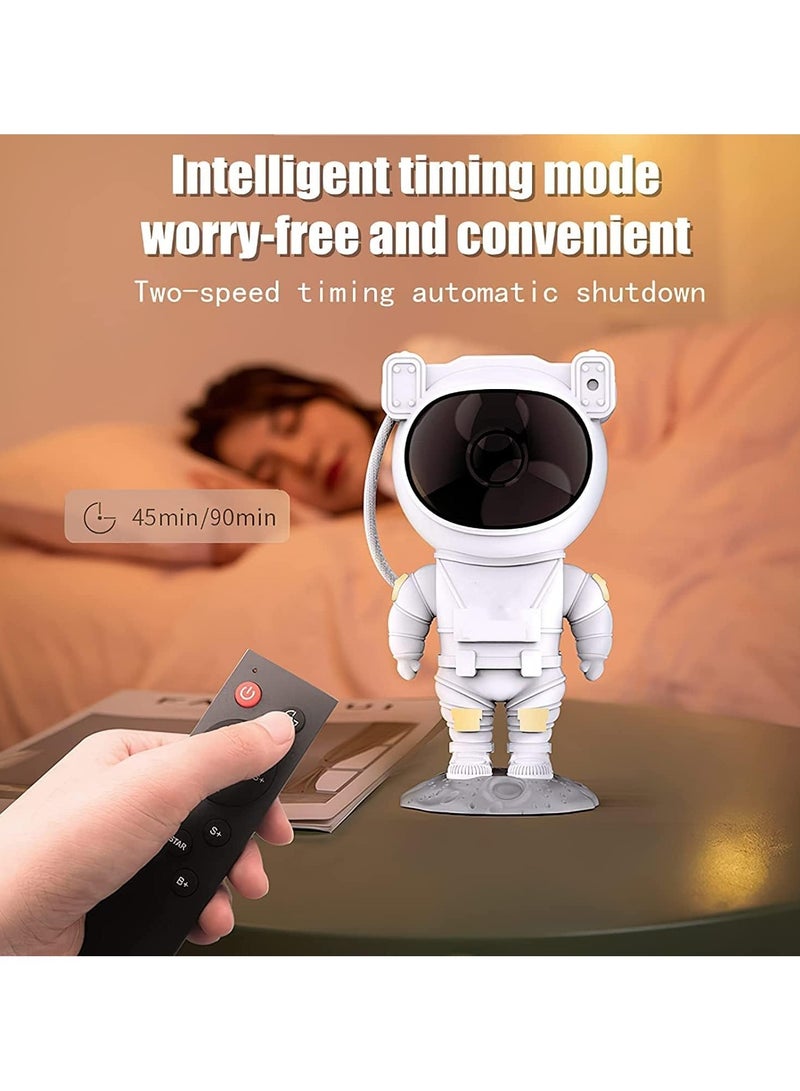 "Vitacelli Astronaut Star Projector Night Light – 360° Adjustable Galaxy Light with Timer & Remote Control for Kids, Adults, Bedrooms, Parties & Game Rooms"