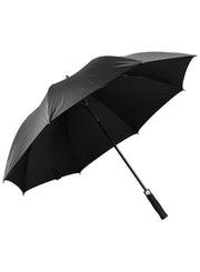 "Windproof 36 Inch Advertising Umbrella - Large Double Canopy, Durable & Strong, Perfect for Business Promotion & Gift Giving, Black"