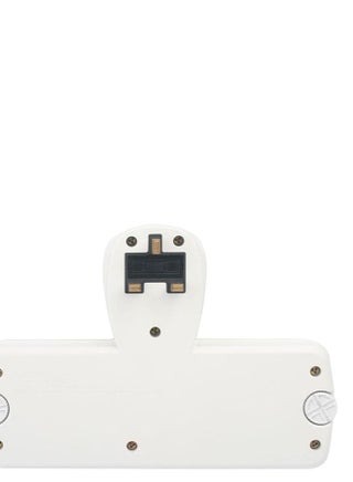 Terminator 3 Way Universal T-Socket Multi Adaptor With Individual Switches & Indicators 13A Plug and Safety Shutter (‎ TMA 573T)