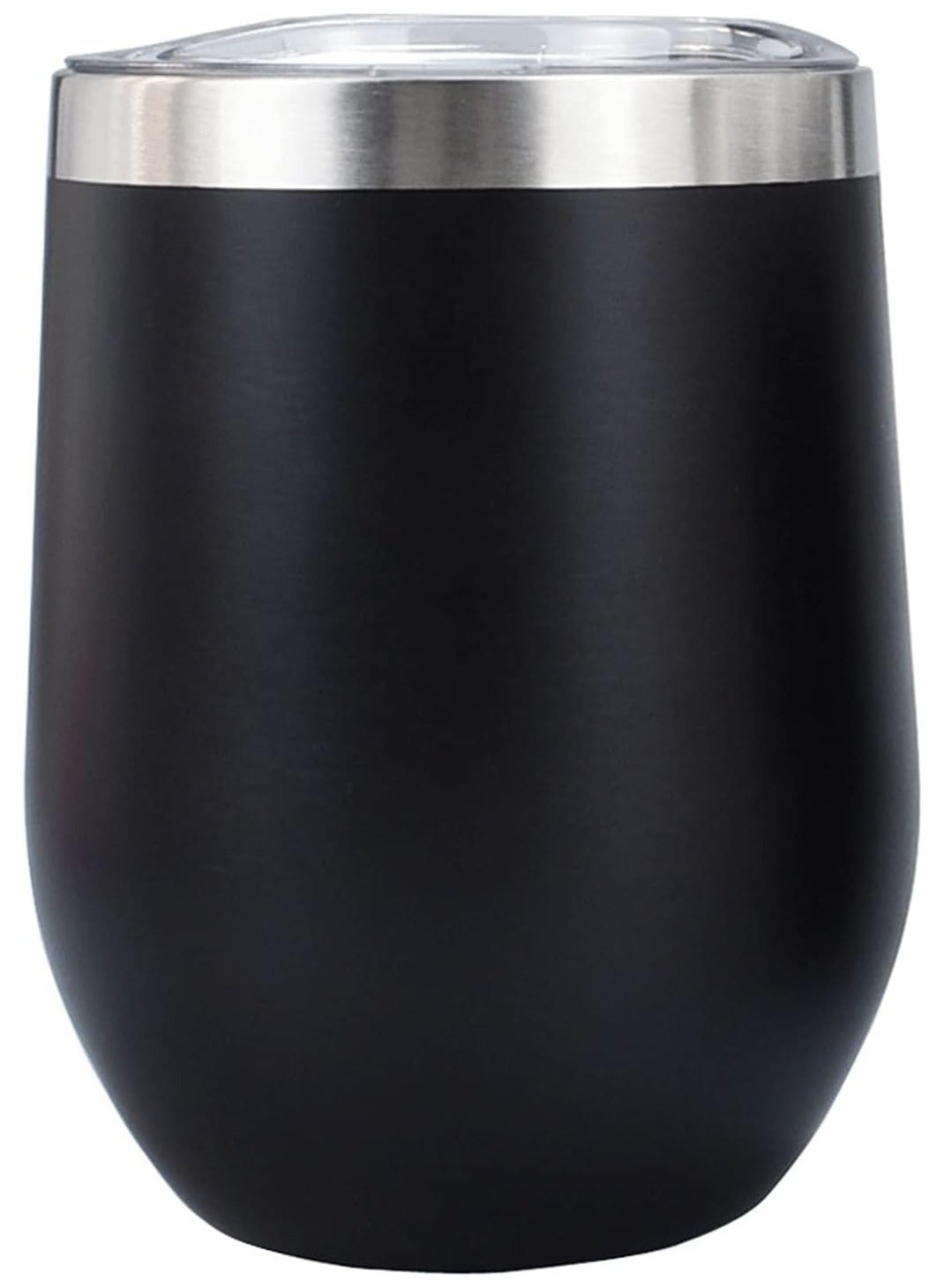 Insulated SUS304 Grade Tumblers with Lid, 250ml Travel Coffee Mug Stainless Steel Vacuum Thermos Cup, Leak Proof Reusable Double Walled Coffee Tumbler for Iced and Hot Drinks (Black)