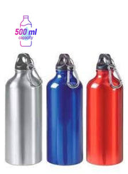 3 Set Of Vacuum Insulated Water Bottle 500ML Stainless Steel Reusable Water Bottle Metal Leak Proof Sports Flask Maroon Red, Blue, silver