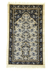 Prayer Mat 614GSM Anti-Slip Velvet Top Islamic Prayer Mat New Design Thick Padded Sajadah Prayer Rug for Men Women Eid Gift Ramadan ( 140cm X 70cm)