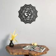 Om Mandala Acrylic Wall Art | Festive Wall Decor