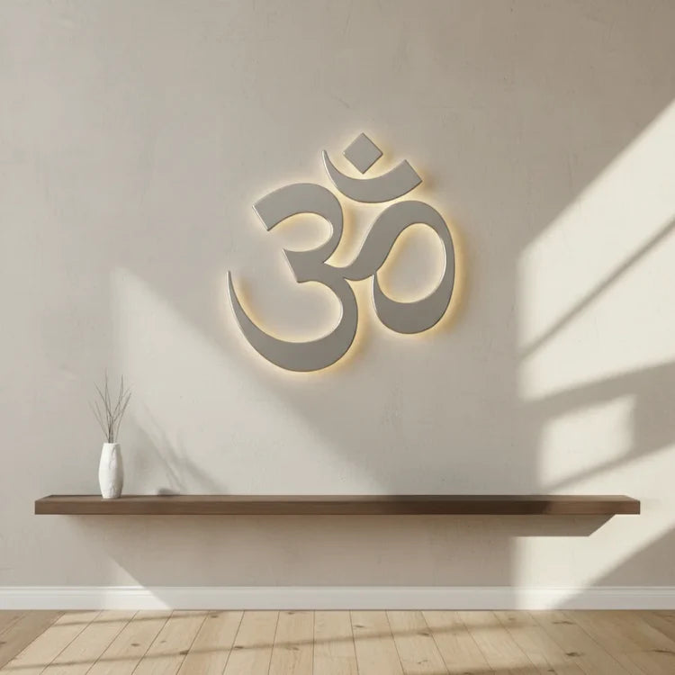 Premium "Om" (ॐ) Sacred Symbol Acrylic Wall Art