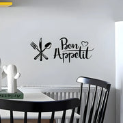 Fork Knife Spoon Acrylic Wall Decal - Beautiful Kitchen Decor for UAE Homes & Restaurants