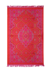 Prayer Mat 614GSM  Anti-Slip Velvet Top Islamic Prayer Mat New Design Thick Padded Sajadah Prayer Rug for Men Women Eid Gift Ramadan ( 140cm X 72cm)