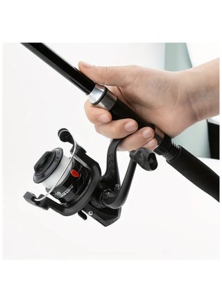 Portable Fishing Rod & Reel Combo Kit – Lightweight Spincast Set with Hooks – Ideal for Beginners, Kids & Youth