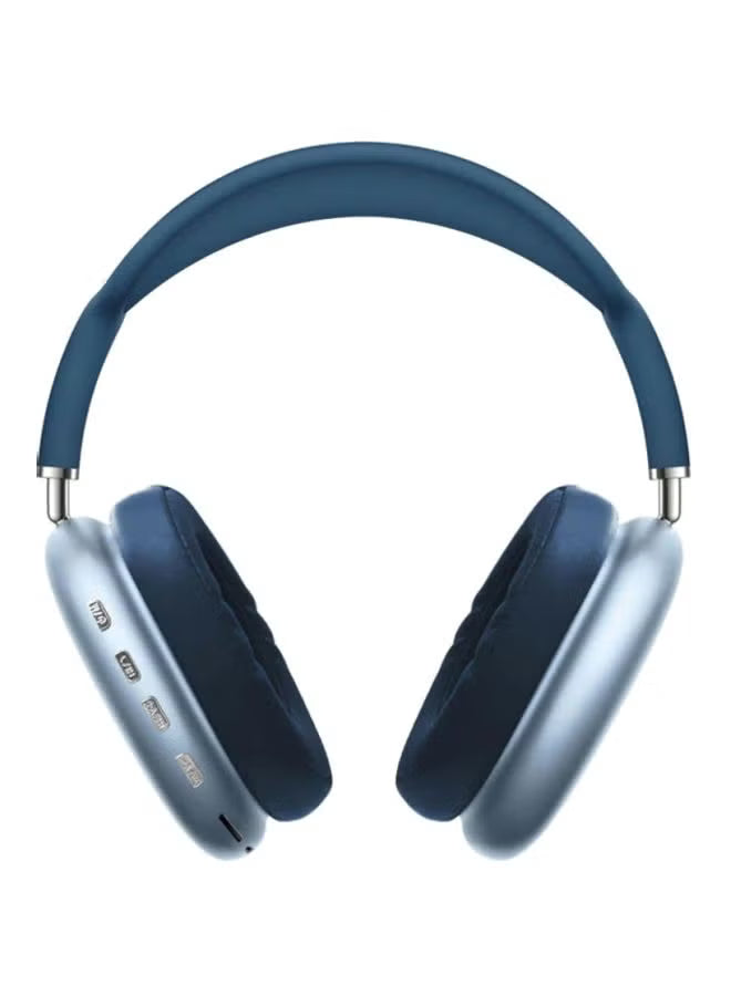 P9 Bluetooth Wireless Headset Over-Ear Headphone With Mic White