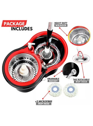 360 Rotating Spin Mop with Bucket Set