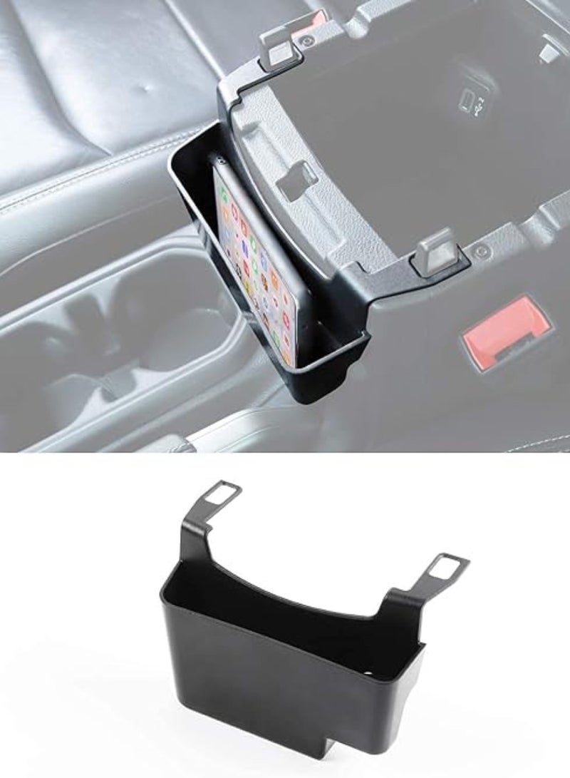 JL Center Console Hanging Storage Box Armrest Organizer ABS Material, Light, Strong and Durable for 2018-2021 forJeep Wrangler JL JLU and Gladiator JT, Interior Accessories, Black