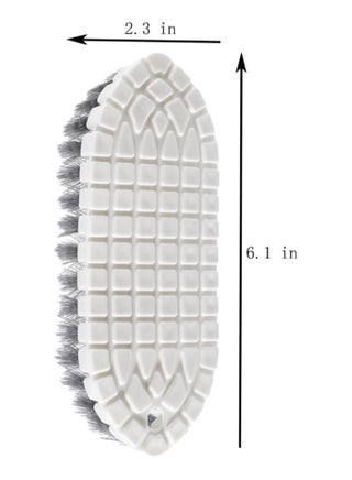 2 Pcs Creative Cleaning Brush Flexional Shower Room Ceramic Tile Cleaning Brush Kitchen Faucet Wall Corner Brush Scrubbing Brush