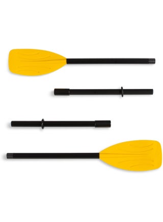 Challenger Inflatable Boat Set – Durable Pvc With Deluxe Oars, High-Output Pump, Triple Air Chambers & Heavy-Duty Grab Handle (236X114X41 Cm)