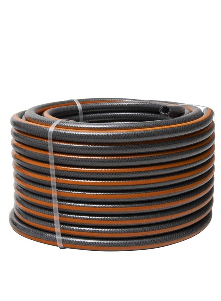 WERKA PRO WerkaPro10707 Reinforced Garden Hose 19 mm Anti-Twist 280 g/m Grey and Orange