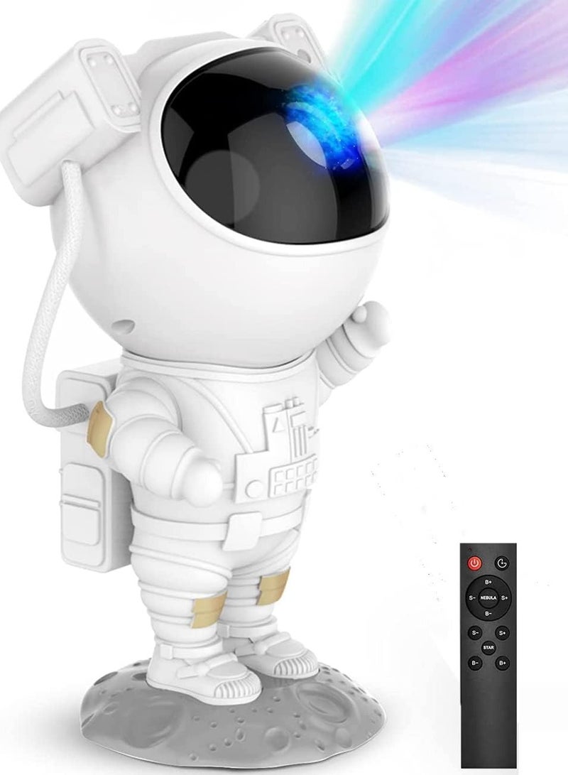 "Vitacelli Astronaut Star Projector Night Light – 360° Adjustable Galaxy Light with Timer & Remote Control for Kids, Adults, Bedrooms, Parties & Game Rooms"