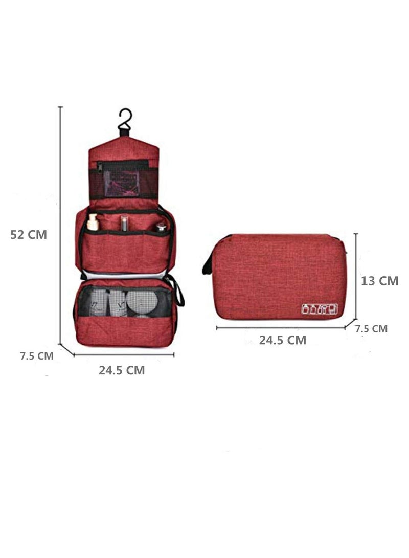 Hanging Toiletry Bag Large Cosmetic Makeup For Men & Women