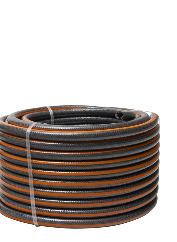 WERKA PRO WerkaPro10707 Reinforced Garden Hose 19 mm Anti-Twist 280 g/m Grey and Orange