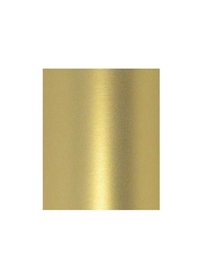 20 Sheets Gold Metallic Cardstock Paper 10 x 10cm,50gms Mirror Finish Surface Foil Board Perfect for Crafting, Invitations & Decorations