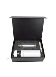 GIFT SETS : Tea Infuser Bottle ATM 30 : Glass Water Bottle Packing Magnetic Gift Box Size : 27.6 x 20.3 x 8.5 cm