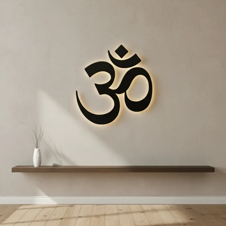 Premium "Om" (ॐ) Sacred Symbol Acrylic Wall Art