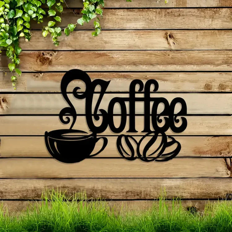 Coffee & Cup Acrylic Kitchen Wall Decor | Gifts for Friends & Family