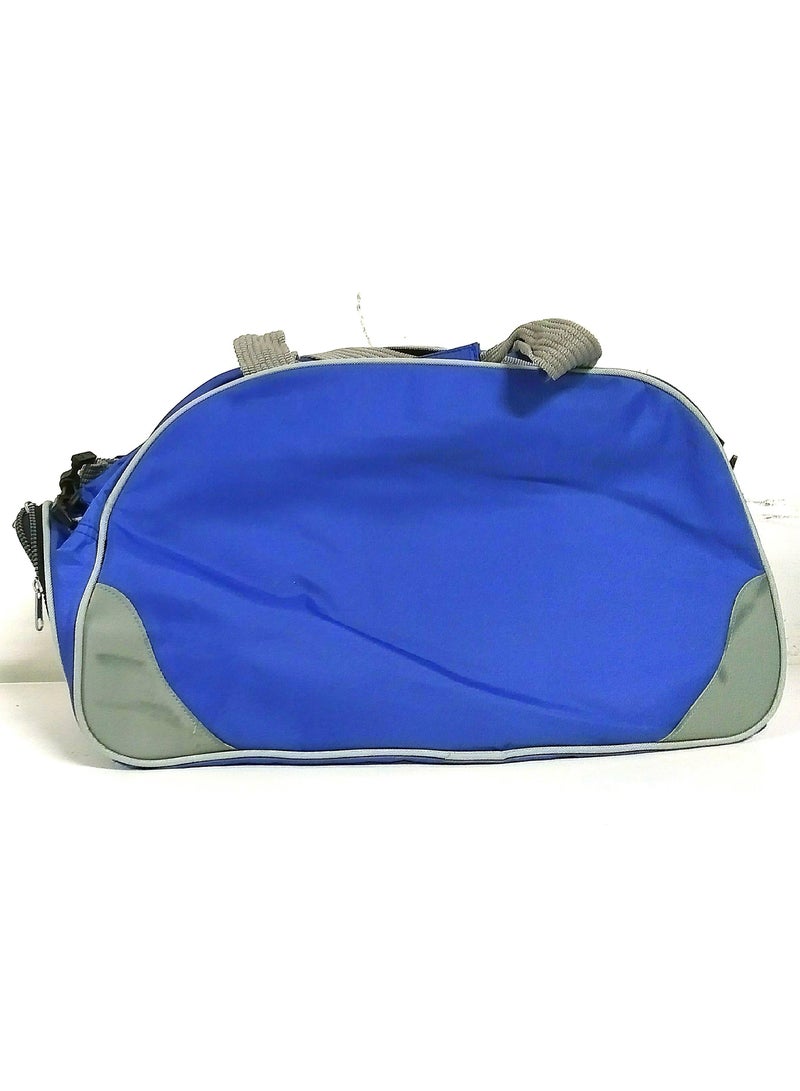 Travel Duffel bag with Wet Pocket & Shoes Compartment Ultra Lightweight BLUE