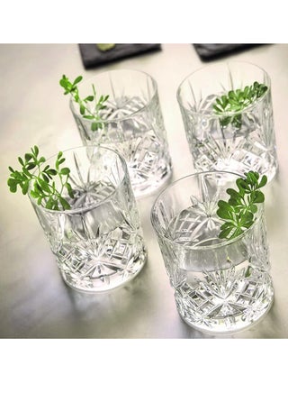 Glasses, Old Fashioned Glasses, Crystal Glass Drinking Glasses, Water Glasses, Cocktail Glasses Set of 2