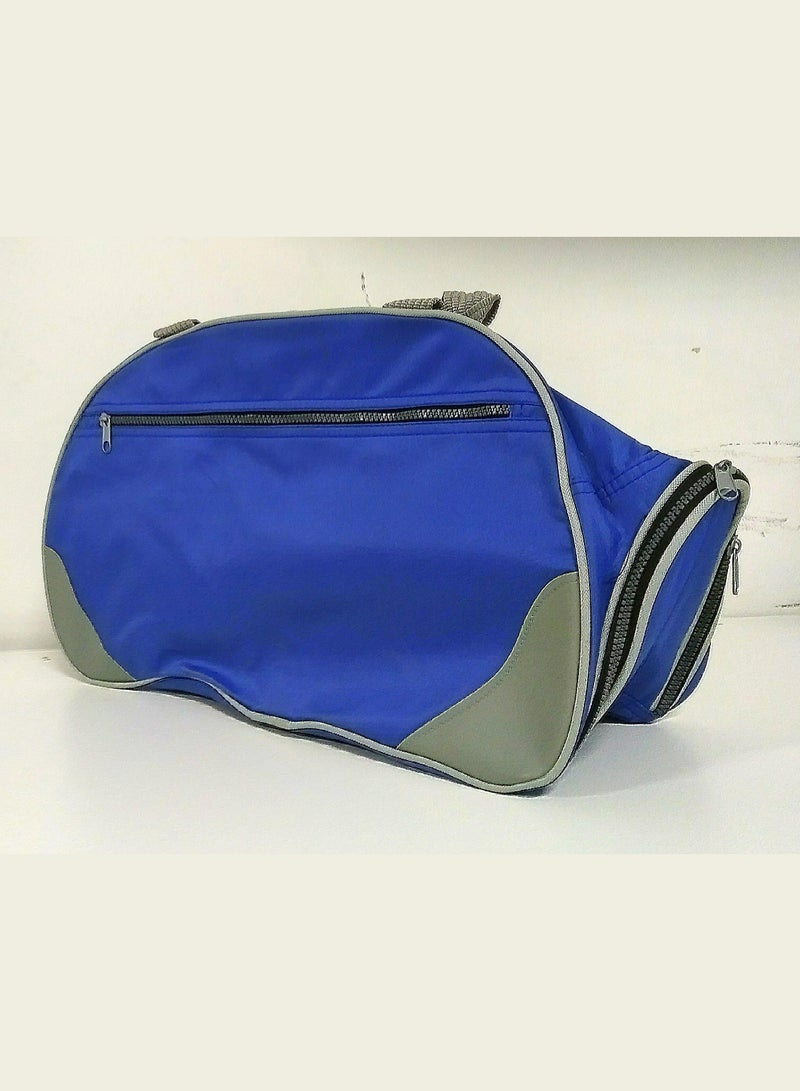 Travel Duffel bag with Wet Pocket & Shoes Compartment Ultra Lightweight BLUE