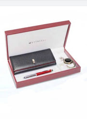 Luxury Magnetic Gift Box, Red Maroon Large Gift Box Folding Gift Boxes for Presents With Lid,Very Suitable for Festival, Birthday, Anniversary, etc (27cm x 5cm x 16cm)