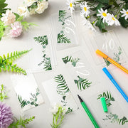 Clear Acrylic Wedding Place Cards Acrylic Table Number Card Blank Name Plate Seating Chart Sign for Wedding DIY Table Setting Banquet Party(Rectangular Style)