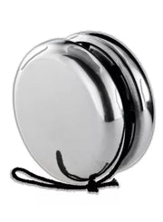 Silver Round Magic Stainless Steel Professional Yoyo pack of 2