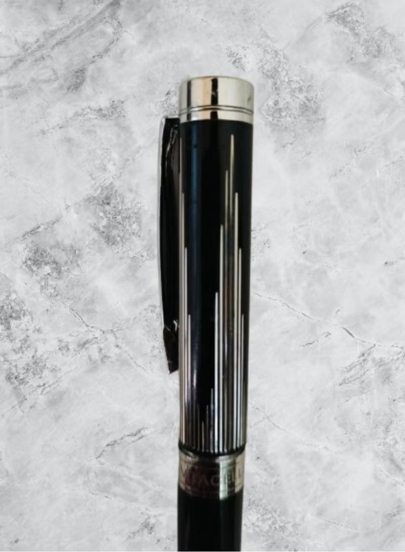 Luxury High Quality Full Metal Roller Ballpoint Pen With Refill Pack For Executive Use And For A Premium Gift