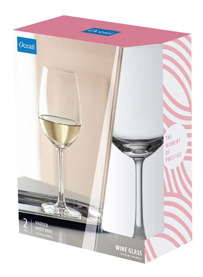2-Piece Madison Supreme Glass Set Clear 350ml