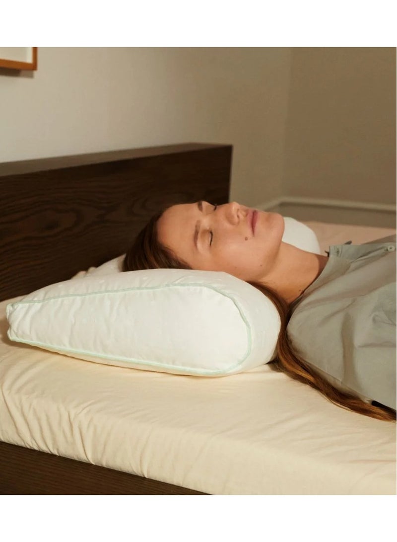 Fossflakes Chiropratic Pillow Large Size: 34 x 58 x 13.5 cm - WS TC233