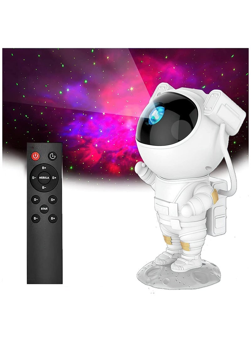 "Vitacelli Astronaut Star Projector Night Light – 360° Adjustable Galaxy Light with Timer & Remote Control for Kids, Adults, Bedrooms, Parties & Game Rooms"