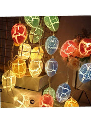 Egg LED Lights Battery Operated Fairy String for Spring Decor Outdoor Indoor Home Bedroom Party