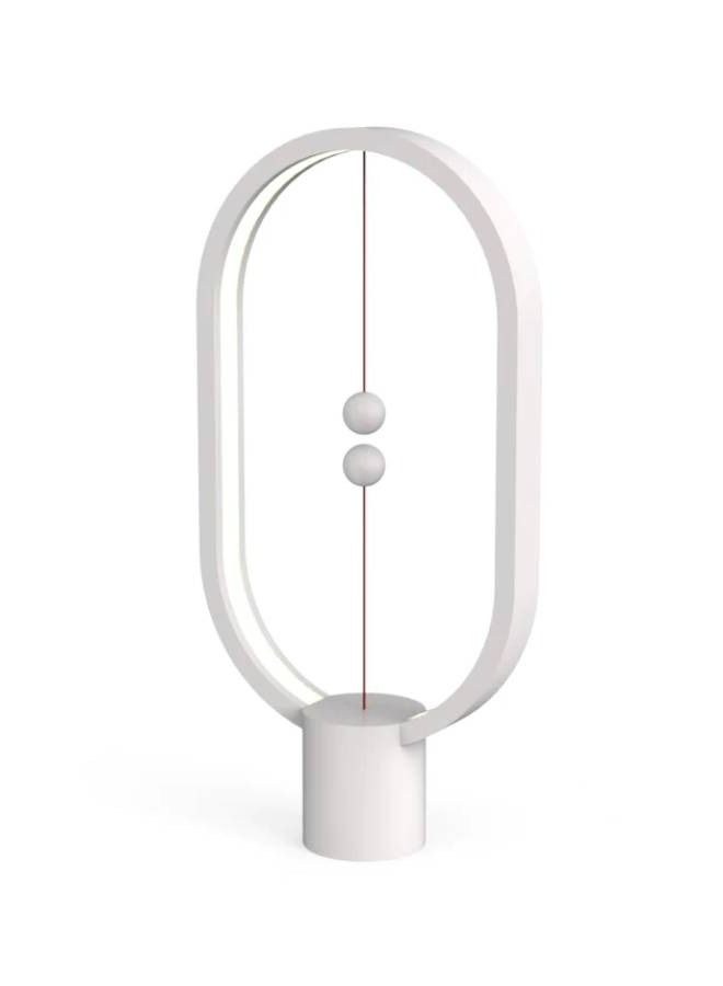 Heng Balance lamp - Ellipse Magnetic mid-air Switch USB Powered LED lamp, Warm Eye-Care LED Lamp, Night Lamp, Table Lamp, Decoration for Bedroom, Living Room, Dining Room and Office