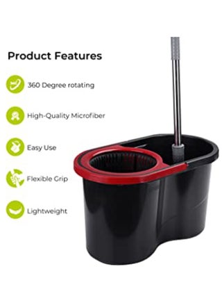 360 Rotating Spin Mop with Bucket Set