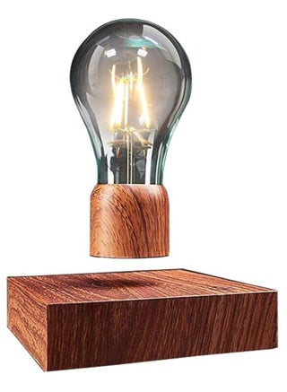 Magnetic Levitating Floating Wireless LED Light Bulb Desk Lamp for Unique Gifts, Room Decor, Night Light, Home Office Decor Desk Tech Toys