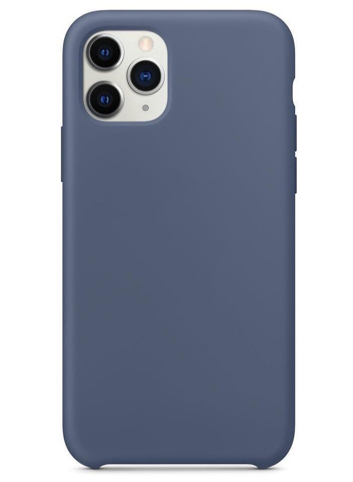 13 Pro Silicone Case Cover For iPhone 6.1 inch Dark Blue
