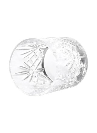 Italian Premium Old Fashioned 225 ML Crystal  Glass Set 6  225 ML