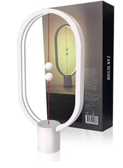 Heng Balance lamp - Ellipse Magnetic mid-air Switch USB Powered LED lamp, Warm Eye-Care LED Lamp, Night Lamp, Table Lamp, Decoration for Bedroom, Living Room, Dining Room and Office