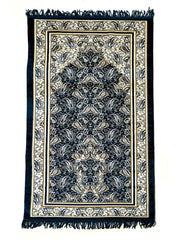 Prayer Mat 614GSM Anti-Slip Velvet Top Islamic Prayer Mat New Design Thick Padded Sajadah Prayer Rug for Men Women Eid Gift Ramadan ( 140cm X 70cm)