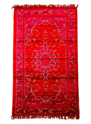 Prayer Mat 614GSM Anti-Slip Velvet Top Islamic Prayer Mat New Design Thick Padded Sajadah Prayer Rug for Men Women Eid Gift Ramadan ( 140cm X 70cm)