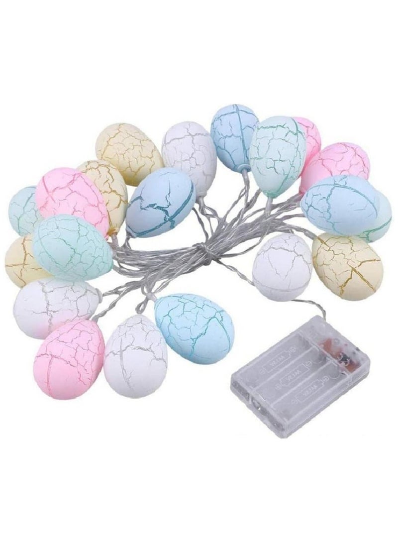 Egg LED Lights Battery Operated Fairy String for Spring Decor Outdoor Indoor Home Bedroom Party