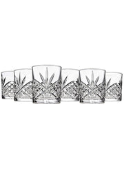 Glasses, Old Fashioned Glasses, Crystal Glass Drinking Glasses, Water Glasses, Cocktail Glasses  Set of 6