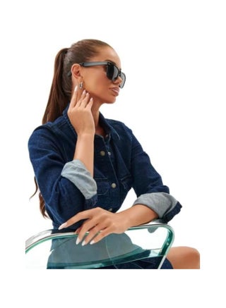 Polarized Sunglasses for Men Women, Stylish Square Sports Sun Glasses Driving, Fashion Shades for Womens Outdoor 100% UV Protection
