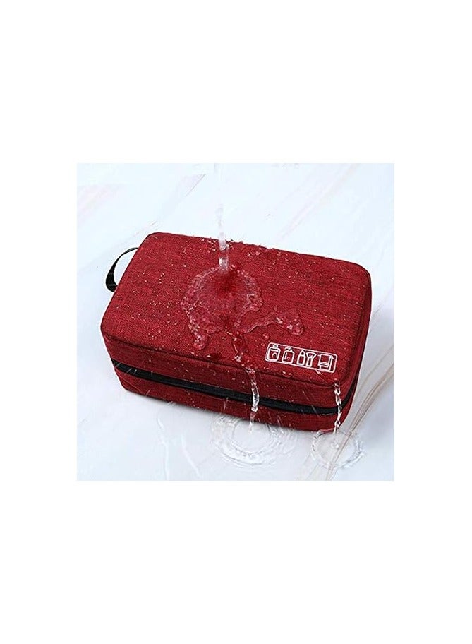 Hanging Toiletry Bag Large Cosmetic Makeup For Men & Women